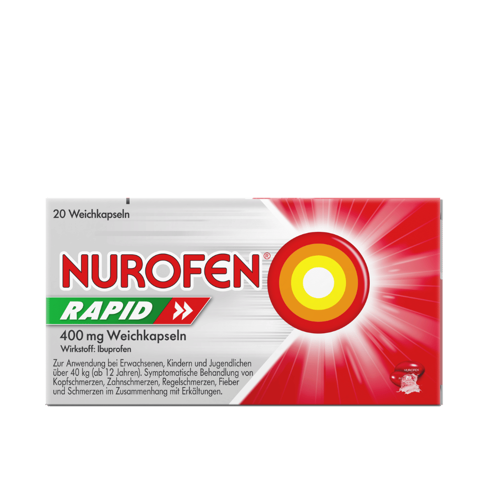 NUROFEN RAPID 400 mg WEICHKAPSELN (20Stk)