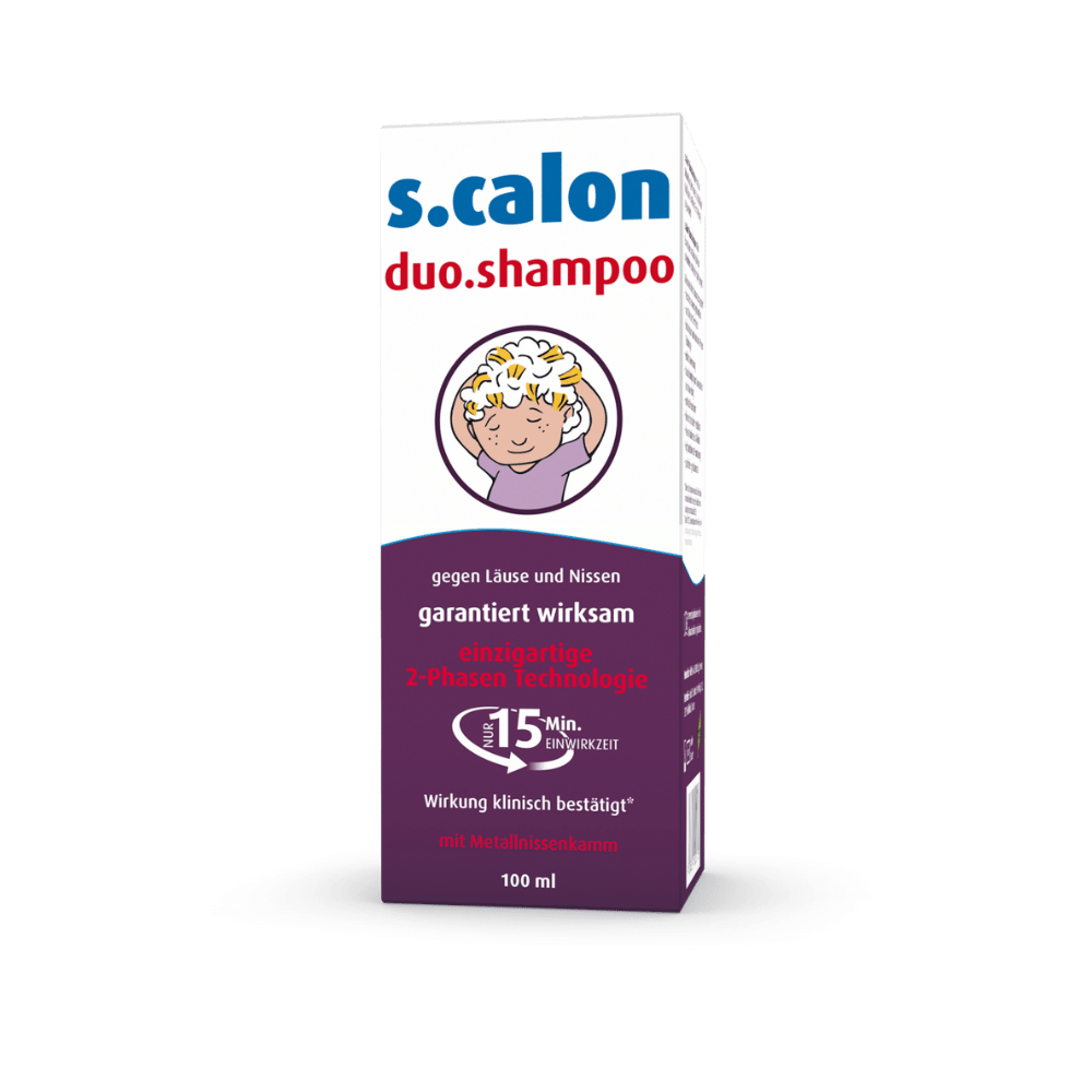 S.calon Duo Shampoo mit Nissenkamm